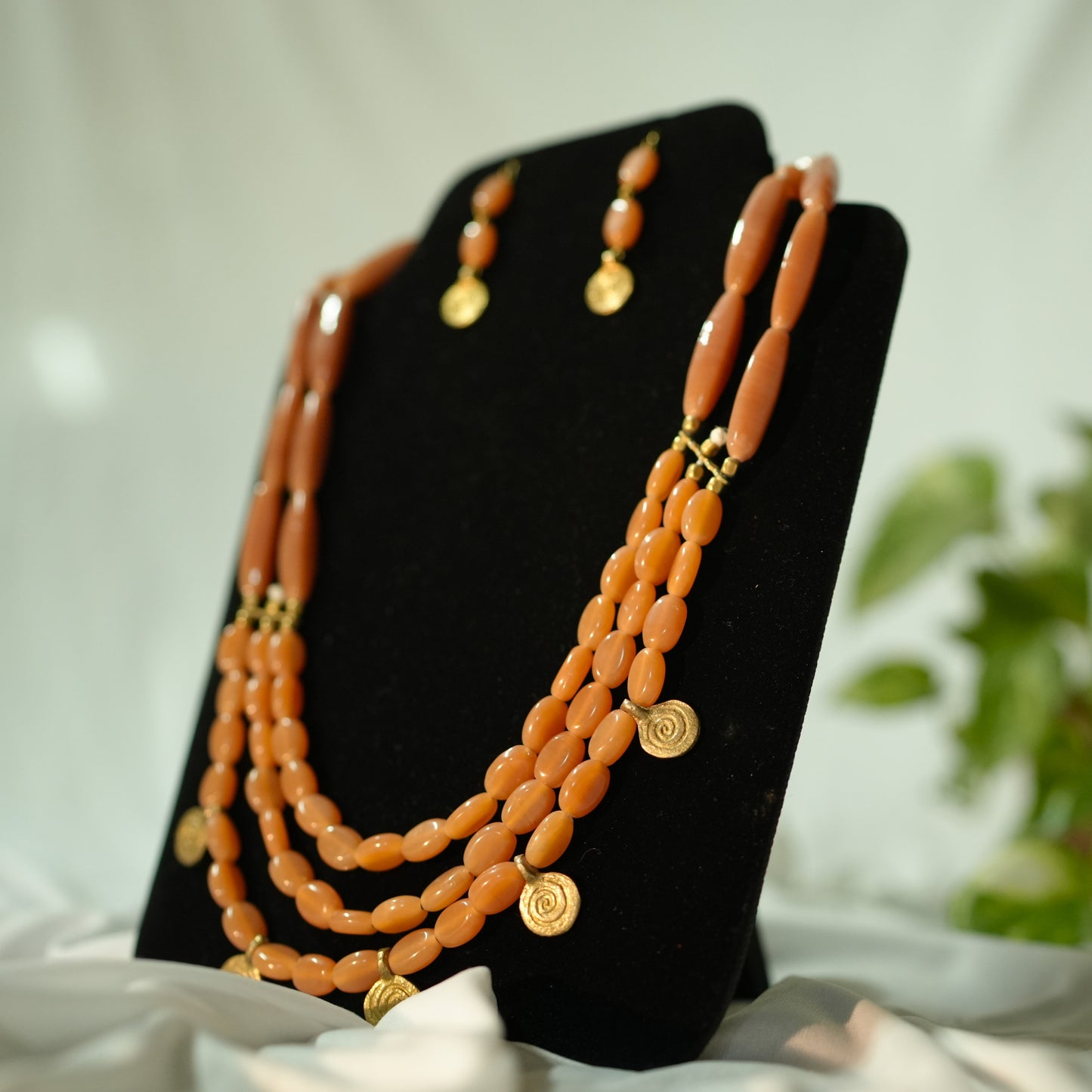 Zeliang Sunset Beads Necklace – Nagaland