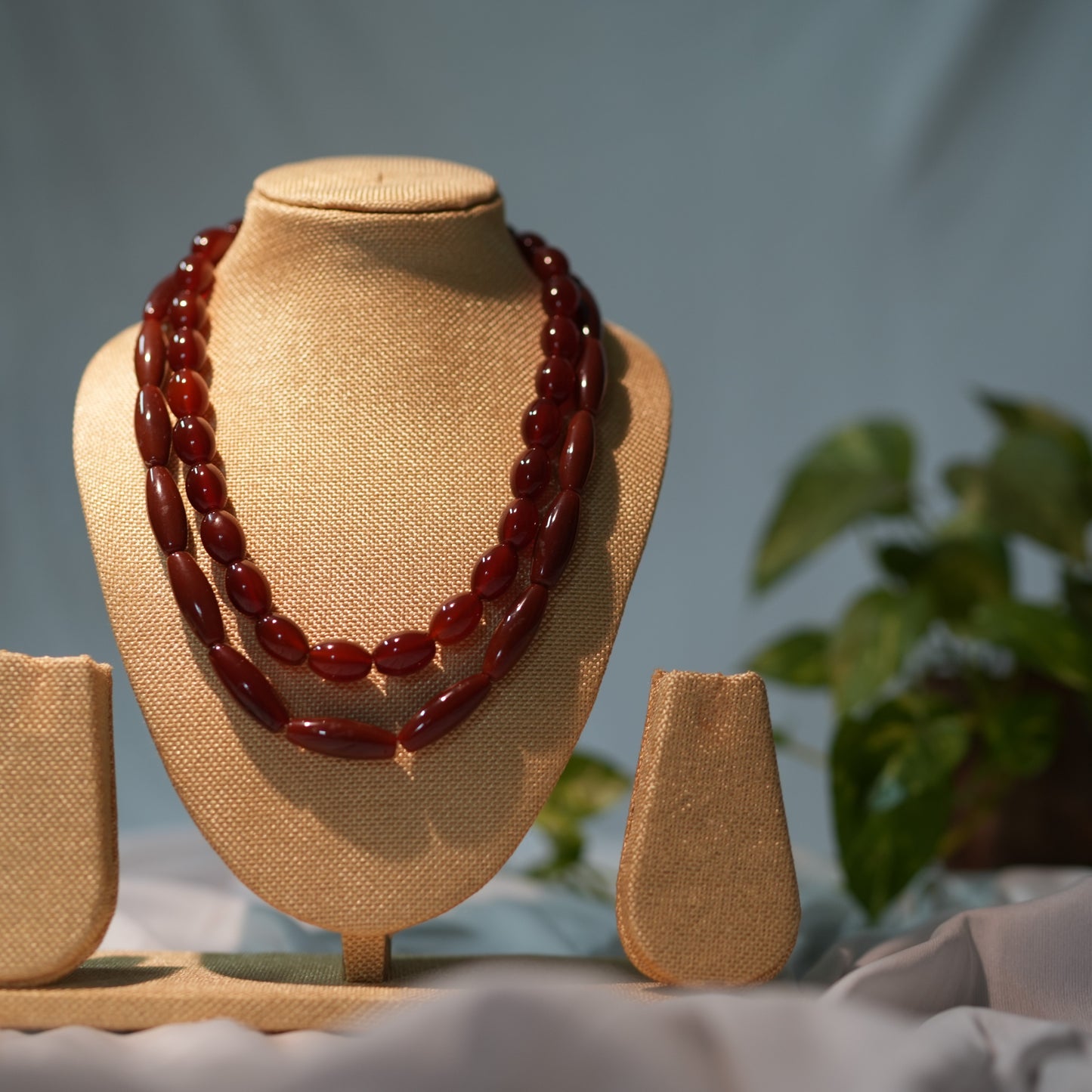 Naga Fire Carnelian Necklace – Nagaland