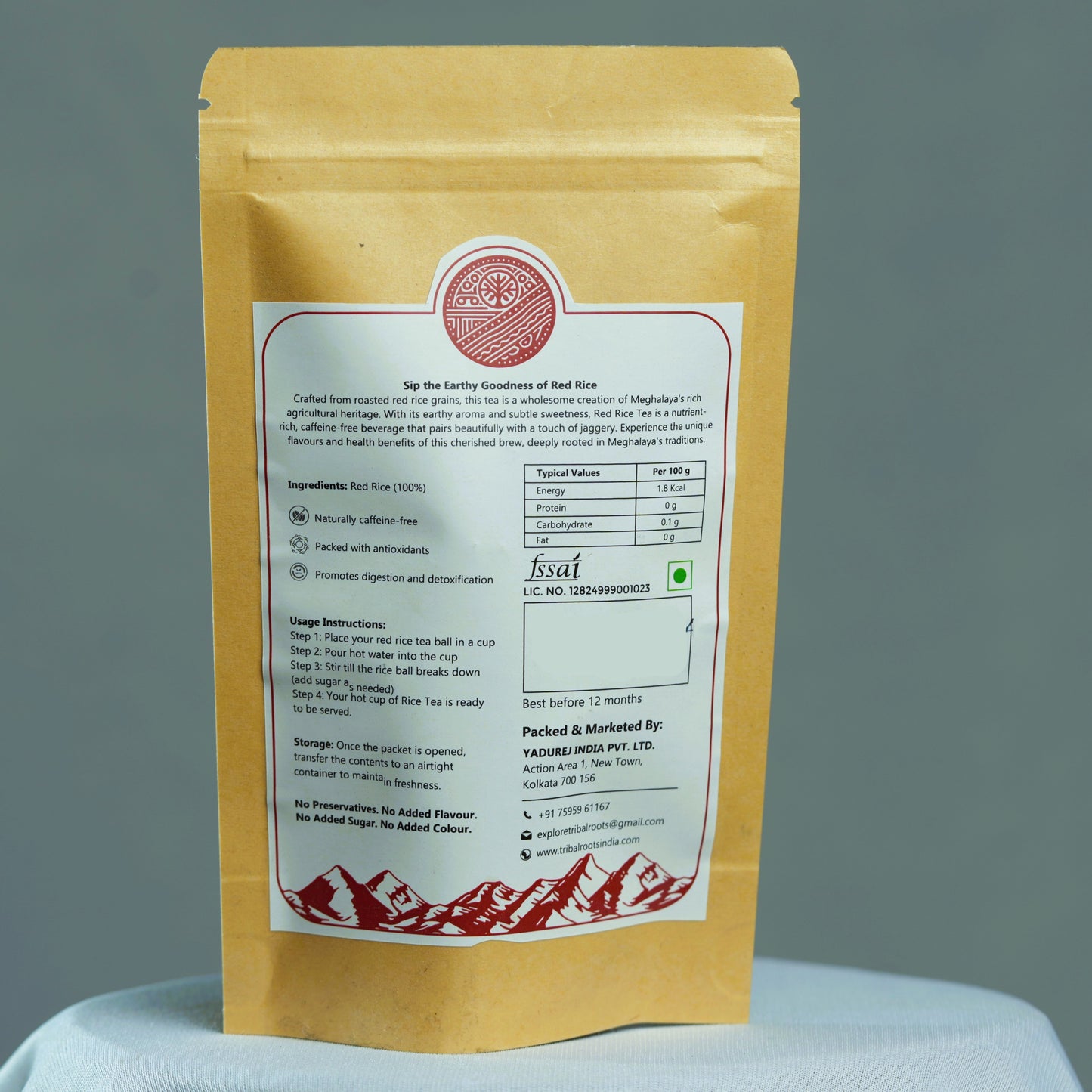 Red Rice Tea - Meghalaya