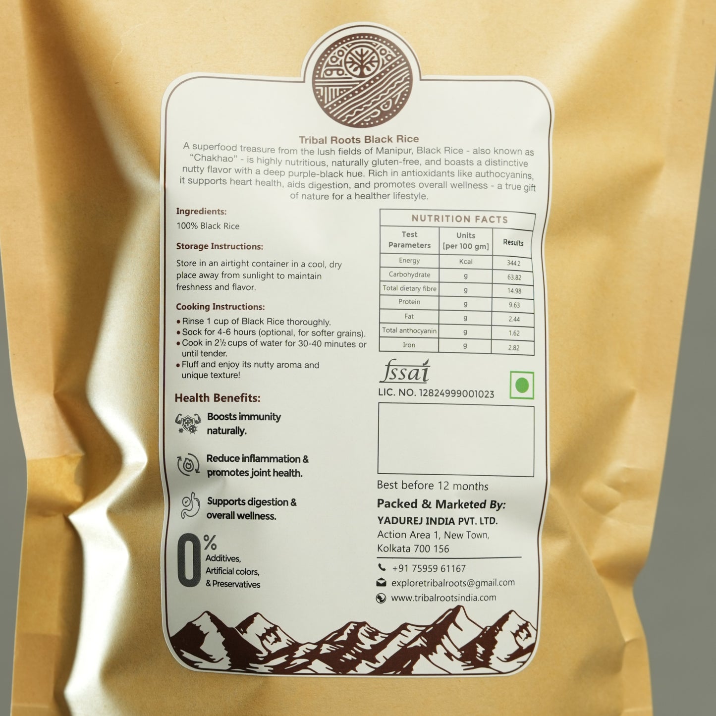 Black Rice (Chak-Hao) – Manipur