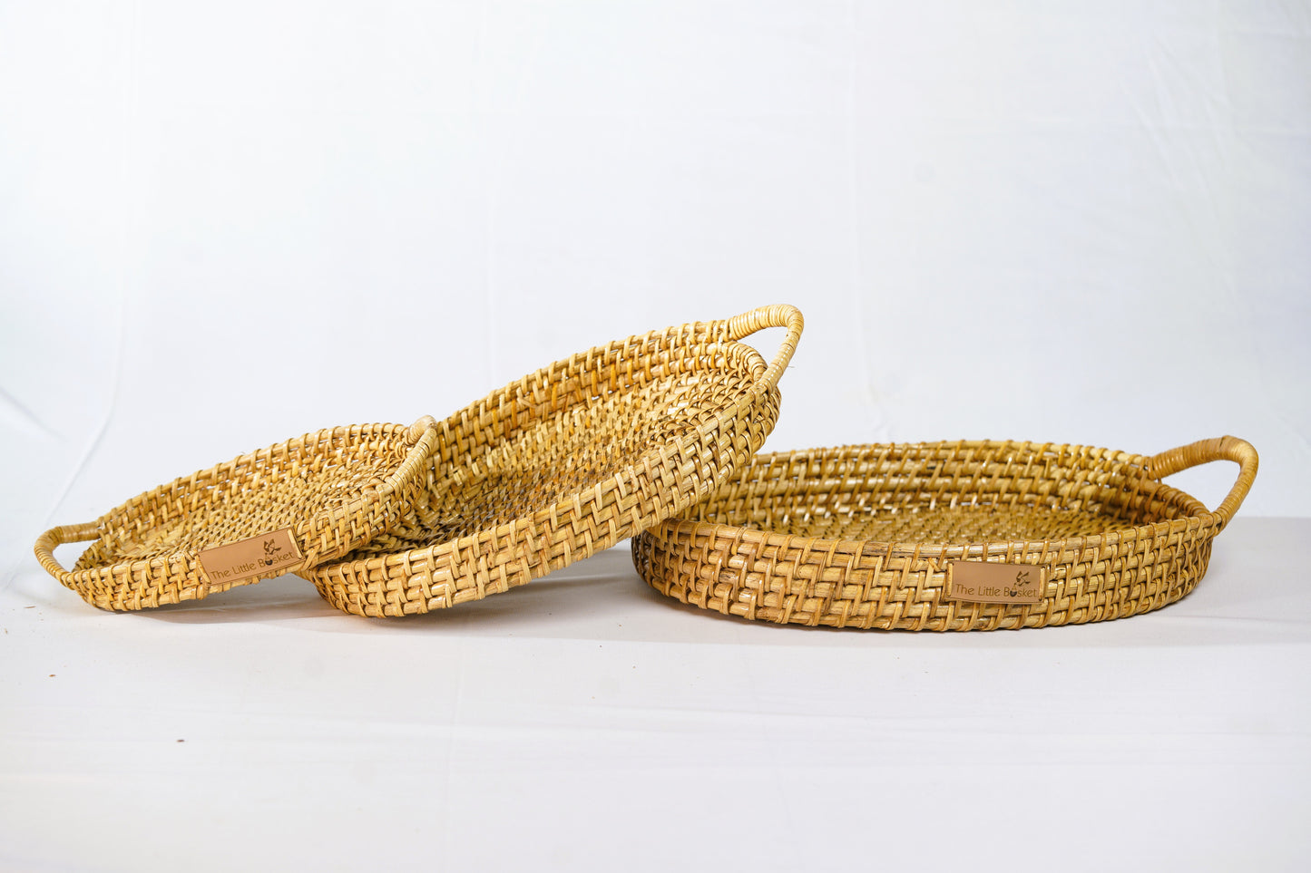 Lalung Oval Serving Tray Set (3 pcs) – Assam