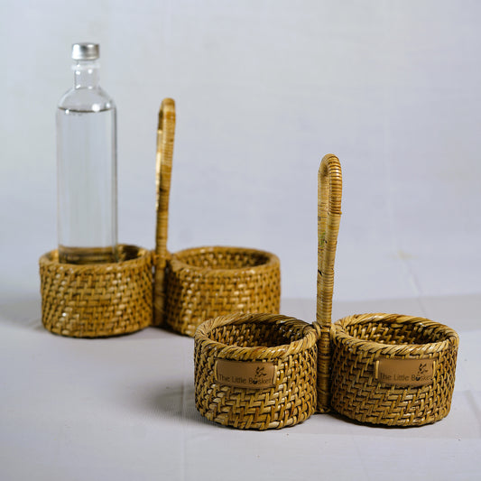 Dimasa Handwoven Double Bottle Holder – Assam